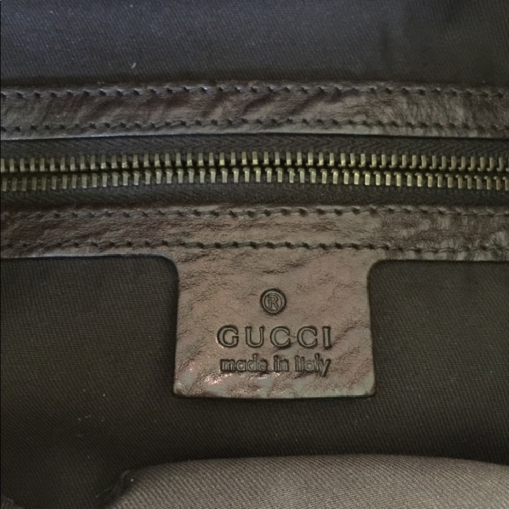 Gucci Brown GG Canvas Large Shoulder Bag/Purse - Picture 5 of 7
